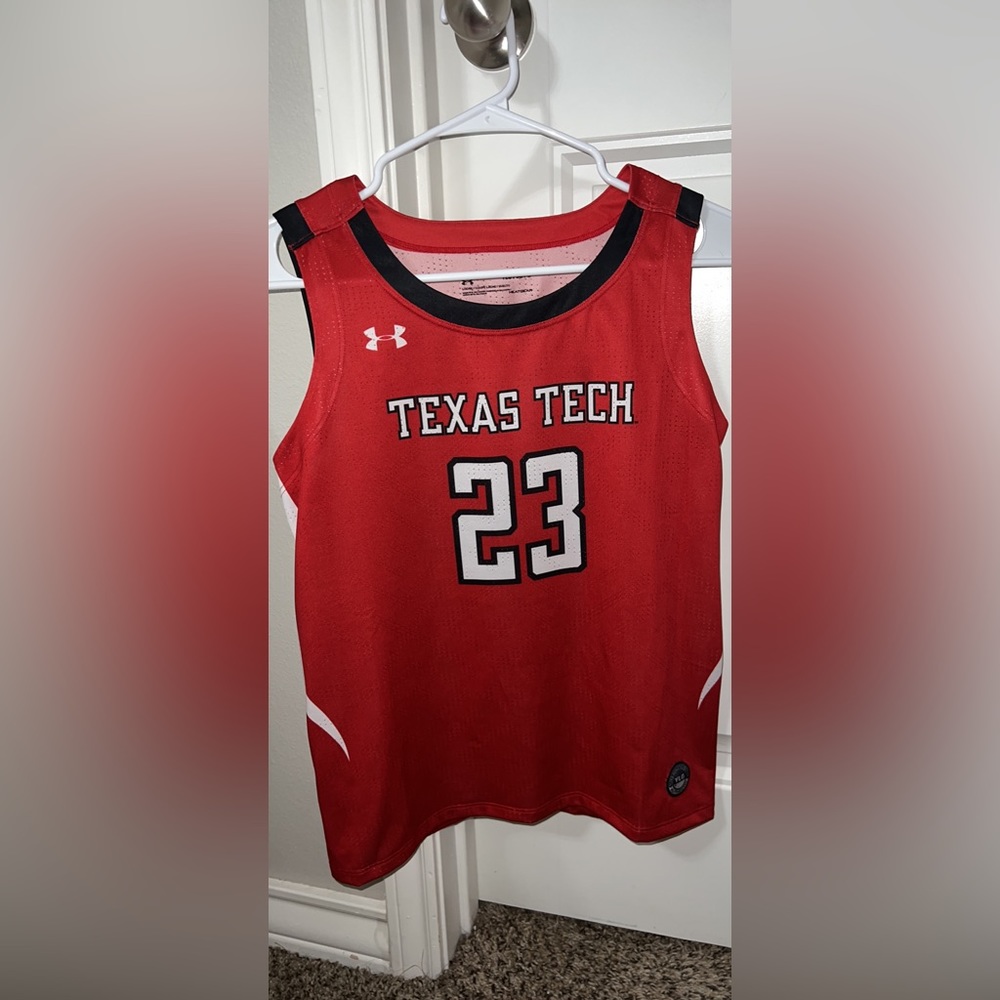 texas tech basketball jersey